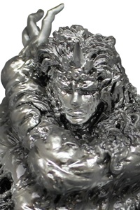 SEN-TI-NEL JoJo's Bizarre Adventure The Paperweight that Stopped Kars' Thinking Silver Ver.