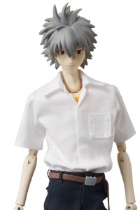 MedicomToy REAL ACTION HEROES Evangelion 2.0 Nagisa Kaworu School Uniform Edition