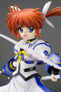 KOTOBUKIYA Magical Girl Lyrical Nanoha The MOVIE 1st Takamachi Nanoha -Devotion- 1/8 PVC Figure