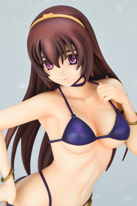 NEW LINE CORPORATION Hyakka Ryoran Samurai Girls Tokugawa Sen -Swimsuit Ver.- 1/6 PVC Figure