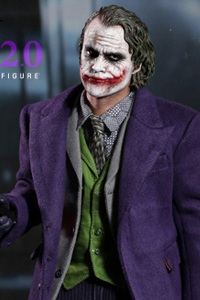 Hot Toys Movie Masterpiece DX The Dark Knight Joker 2.0 Edition 1/6 Action Figure