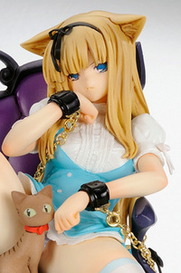 EMBRACE JAPAN Cat and Chair -Alice ver.- from Planet of the Cats PVC Figure