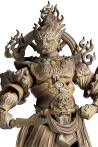 KAIYODO Revoltech Takeya No.004 EX Zochoten Wood Carving Edition