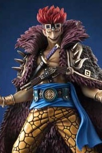 MegaHouse Excellent Model Portrait.Of.Pirates ONE PIECE NEO-MAXIMUM Eustass Captain Kid PVC Figure