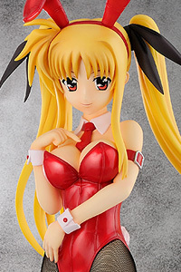 FREEing Magical Girl Lyrical Nanoha StrikerS Fate T. Harlaown Bunny Ver. 1/4 PVC Figure