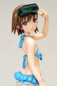 WAVE BEACH QUEENS Toaru Kagaku no Railgun Misaka Sister ES 1/10 PVC Figure