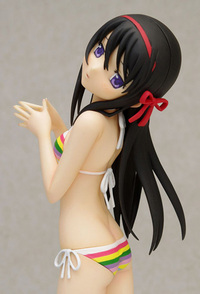 WAVE Puella Magi Madoka Magica Akemi Homura Swimsuit Ver. 1/8 PVC Figure