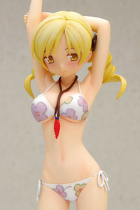 WAVE Puella Magi Madoka Magica Tomoe Mami Swimsuit Ver. 1/8 PVC Figure