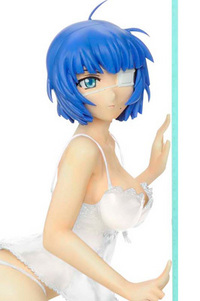 Aizu Project Ikki Tousen Shugaku Toshi Keppuroku Ryomou Shimei Cami Ver. White 1/6 Cold Cast Figure