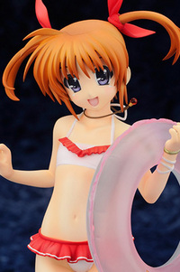 ALTER Magical Girl Lyrical Nanoha The MOVIE 1st Takamachi Nanoha Swimsuit Ver. 1/7 PVC Figure