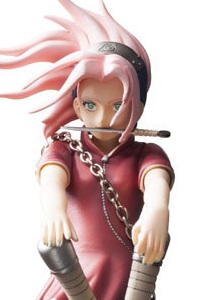 PLEX DOOR PAINTING COLLECTION FIGURE Naruto Haruno Sakura -Yomigaeru Sharingan Hen- 1/7 PVC Figure