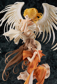 MAX FACTORY Ah! My Goddess Belldandy with Holly Bell 1/10 PVC Figure