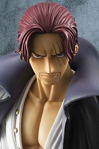MegaHouse Excellent Model Portrait.Of.Pirates ONE PIECE NEO-DX Red-haired Shanks PVC Figure (2nd Production Run)