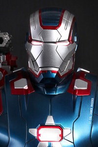 Hot Toys Hot Toys Bust Iron Man 3 Iron Patriot 1/4 Figure