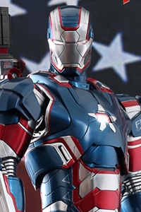 Hot Toys Movie Masterpiece DIECAST Iron Man 3 Iron Patriot 1/6 Action Figure