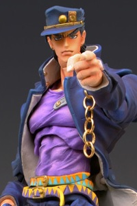 MEDICOS ENTERTAINMENT Super Figure Action JoJo's Bizarre Adventure Part III Kujo Jotaro Second Araki Hirohiko Authorized Colour Action Figure (2nd Production Run)