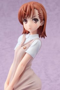 Chara-ani Toaru Kagaku no Railgun S Misaka Mikoto Onee-sama Nozoki mi Ver. 1/8 PVC Figure 