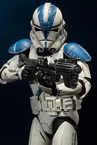 SIDESHOW Star Wars Military of Star Wars Clone Trooper 501st Unit Ver. 1/6 Action Figure