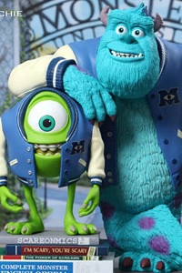 Hot Toys Movie Masterpiece VINYL Monster University Mike & Sulley & Archie Deluxe Edition
