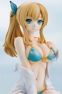 FunnyKnights Boku wa Tomodachi ga Sukunai NEXT Kashiwazaki Sena Y-shirt Swimsuit 1/7 PVC Figure