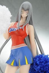 Aizu Project Ikki Tousen Choun Shiryu Cheer Girl Ver. Blue Cold Cast Figure