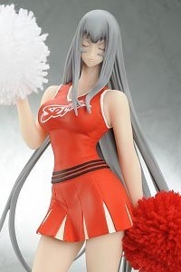 Aizu Project Ikki Tousen Choun Shiryu Cheer Girl Ver. Red Cold Cast Figure