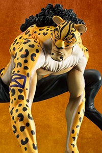 MegaHouse Excellent Model Portrait.Of.Pirates ONE PIECE MAS Rob Lucci Ver. Panther Kamiebushin 1/8 Figure