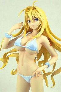 Aizu Project Sekirei Tsukiumi Swimsuit Aqua Blue Ver. 1/6 Polystone Figure