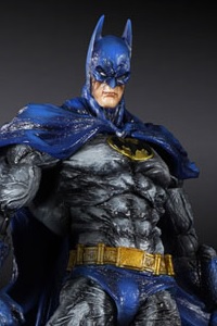 SQUARE ENIX BATMAN ARKHAM CITY PLAY ARTS KAI Batman 1970s Bat Suit Skin Action Figure