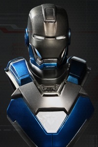 Hot Toys Iron Man 3 Iron Man Mark 30 Blue Steel 1/6 Bust Figure