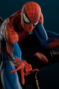 SIDESHOW J. Scott Campbell Spider-man Collection Spider-Man Comiquette Figure