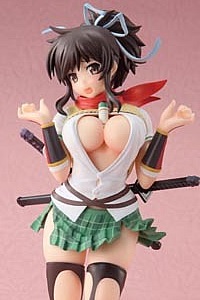Chara-ani Senran Kagura New Breast Material Asuka Nama-figure 1/8 PVC Figure