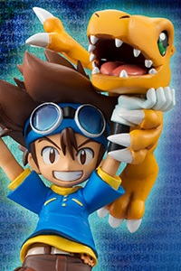 MegaHouse G.E.M. Series Digital Monsters Adventure Yagami Taichi & Agumon (3rd Production Run)