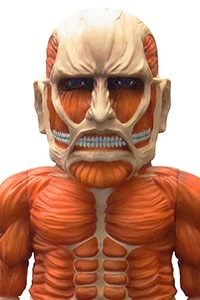 empty Attack on Titans Colossal Titan Soft Vinyl Figure