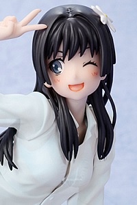 Chara-ani Toaru Kagaku no Railgun S Saten Ruiko Sleep-over Y-Shirt Saten-san 1/8 PVC Figure 