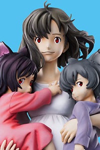 MEDICOS ENTERTAINMENT Super Figure Art Collection Wolf Children Ame & Yuki Hana & Ame & Yuki PVC Figure