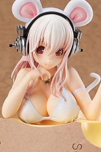 WING Super Sonico Mouse Ver. 1/7 PVC Figure