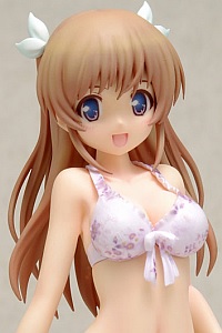 WAVE BEACH QUEENS Daitoshokan no Hitsujikai Shirasaki Tsugumi 1/10 PVC Figure