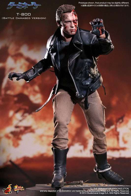 予約販売品】 1/6 バトルダメージ T-800 ターミネーター ホットトイズ