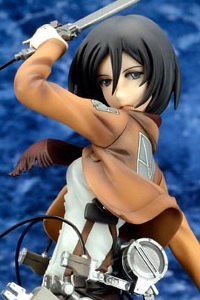 ques Q Attack on Titan Mikasa Ackerman 1/8 PVC Figure