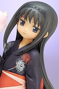 FREEing Puella Magi Madoka Magica The Movie Akemi Homura Yukata Ver. 1/8 PVC Figure