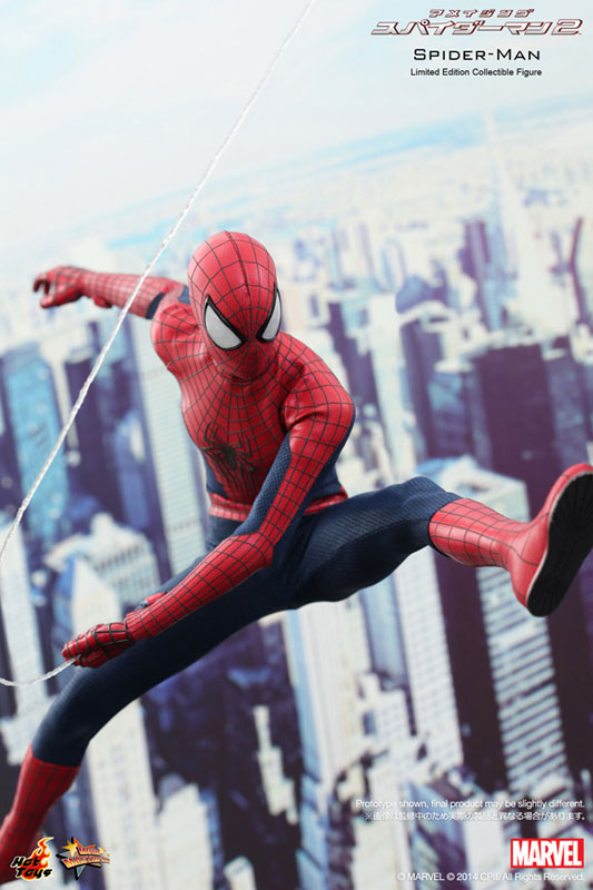 Hot Toys Movie Masterpiece Amazing Spider Man 2 Spider Man 1 6 Action Figure Figures Plastic Kits Otaku Hq