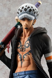 MegaHouse Excellent Model Portrait.Of.Pirates ONE PIECE Sailing Again Trafalgar Law Ver.2 1/8 Figure