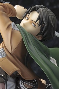 KOTOBUKIYA Attack on Titan ARTFX J Levi Renewal Package Ver. 1/8 Plastic Figure (4th Production Run)