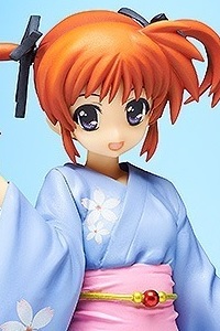 FREEing Magical Girl Lyrical Nanoha The MOVIE 2nd A's Takamachi Nanoha Yukata Ver. 1/8 PVC Figure