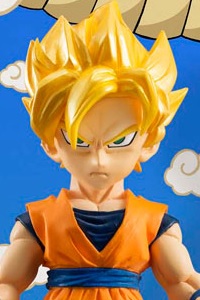 BANDAI SPIRITS Tamashii Buddies Super Saiyan Son Goku