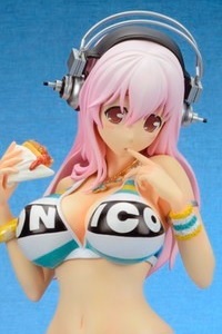 X PLUS Gigantic Series Super Sonico PVC Figure