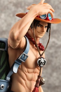 MegaHouse Excellent Model Portrait.Of.Pirates ONE PIECE NEO-DX  Portgas D. Ace 10th LIMITED Ver. 1/8 PVC Figure