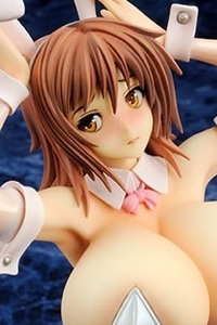 Q-six Zettai Nyuiki Shinozaki Yui White Ver. 1/6 PVC Figure