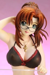 Aizu Project Episode Series No.1 Female Teacher: Asagiri Fumika (Black) 1/6 Polystone Figure